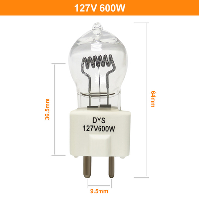 Lampen-Film-Projektor-Stadium 127V 600w der Halogenbirne-Gy9.5, das Ball DYV Lampe BHC Dys beleuchtet