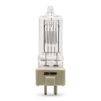 Halogen-Scheinwerfer-Lampe Wechselstrom-Reflektor-Theater-Projektor-Birne GY9.5 230V 650W