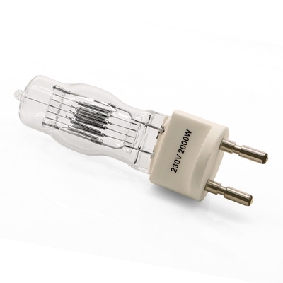 Lampen-unsymmetrische Halogen-Glühlampe 3200k 300Hours 230v 2000w G22