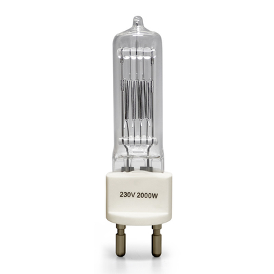 Quarz-Halogenbirne-Bi Pin Halogen Lamp Explosion Proof 230v 2000w G22