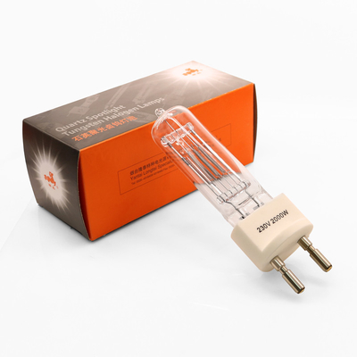 Quarz-Halogenbirne-Bi Pin Halogen Lamp Explosion Proof 230v 2000w G22