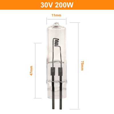 30V 200 Watt-Halogenbirne 2 Pin Lighting Display Crystal Lamp 4000lm