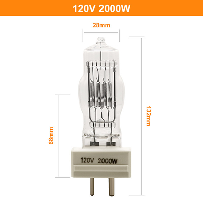 Halogenbirne-Marine Searchlight Bulbs-CER GY16 2000W 120v genehmigt