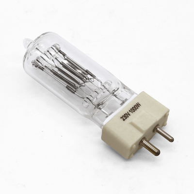 Halogen-Quarz-Glühlampe-Wolfram-Broadway-Stadium GY9.5 230V 1000W unsymmetrisches