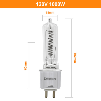 Quarz-Infrarot-Heater Replacement Bulbss 101mm Sylvania Osram FEL 120V 1000W G9.5 Ersatz