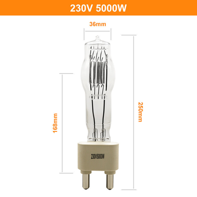 Stadiums-Quarz-Lampen-Birnen-Studio-Unterhaltungs-Hochzeits-Stange 230V 5000W G38