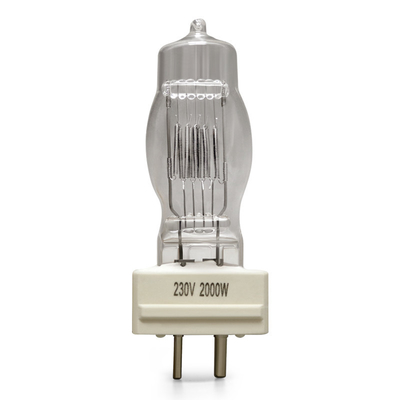 Lampen-Quarz-Wolframhalogen-Glühlampen GEs Cp43 230v 2000w Gy16