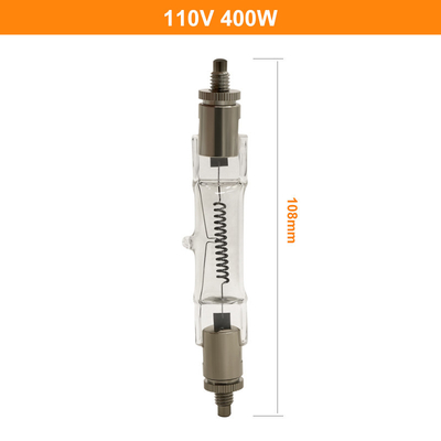 110v 400w Wolframbasis 108mm der Halogen-doppelseitige Birnen-Zug-Glühlampe-SFC