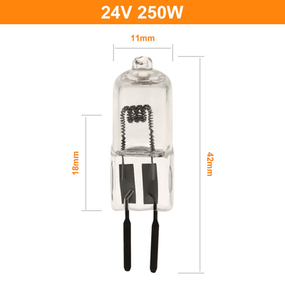 Quarz-Jod-Lampen-Lumen-hohe chirurgische Wolframhalogen-Projektor-Lampe 24v 150w 250W