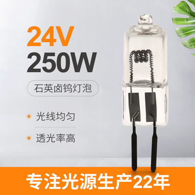 Quarz-Jod-Lampen-Lumen-hohe chirurgische Wolframhalogen-Projektor-Lampe 24v 150w 250W
