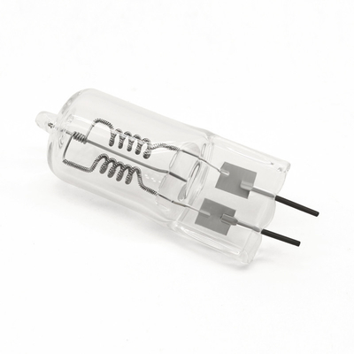 Des Halogen-GX6.35 Blitzbirne-Stadiums-Mikroskop-Licht Anzeigen-Optikder lampen-350W 75V