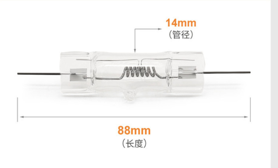 75V 400w 	Doppelseitiges Halogenbirne-Auto-Projektor-Scheinwerfer-Birnen-Quarz-Lampen-Licht