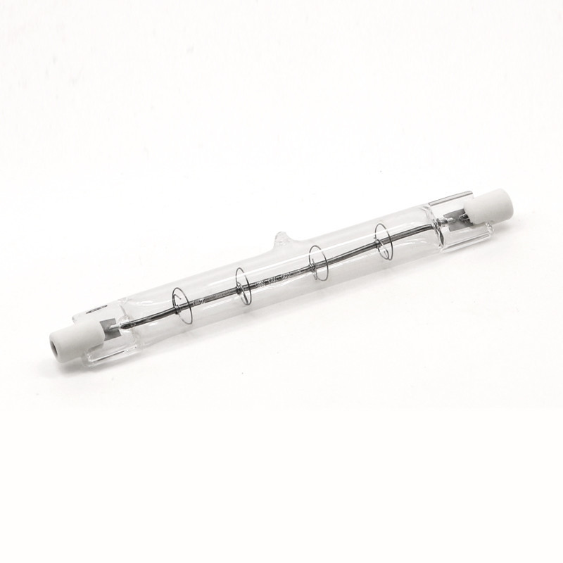 Halogen-fotooptischer Lampen-Pole-Brenner-Patio-rote Heizung 230V 800W R7s Birnen-118mm Dimmable