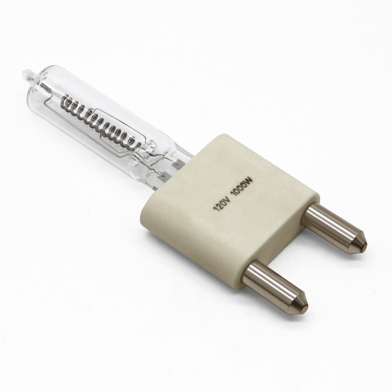 Quarz-Infrarot-Halogen-Lampen-Projektor-Bi-Pin Halogen Bulbs 3200k G38 120V 1000W Birne