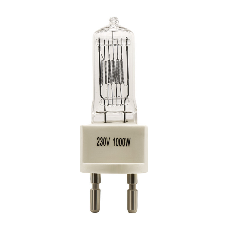 Rotes Infrarotder halogenbirne-1000W 230V Lumen Quarz Ir-Lampen-G9.5 25000
